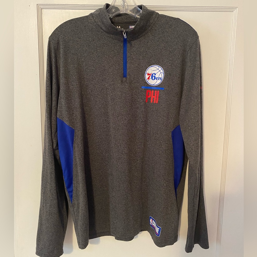 76ers quarter zip